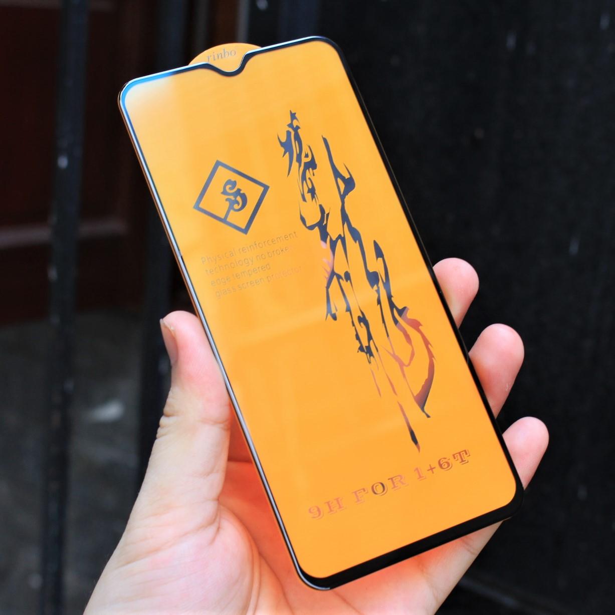 [HCM]Cường Lực 6D Oneplus 6T Full Toàn Màn Và Full Keo