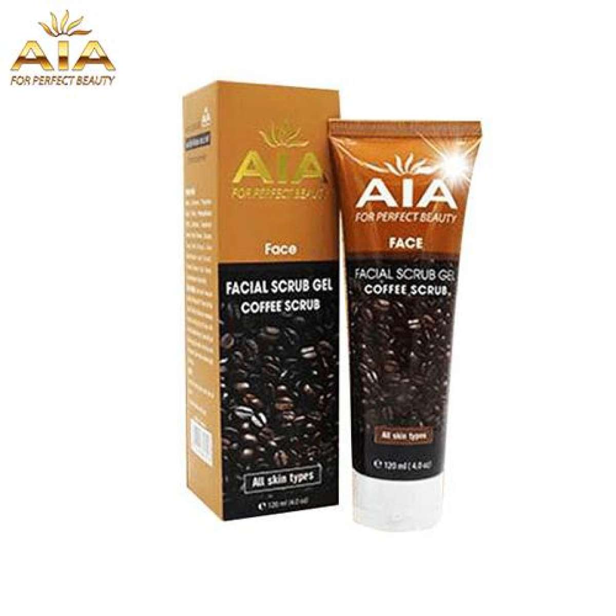 [Hcm]Gel Aia Tẩy Tế Bào Chết Da Mặt Coffee Facial (120Ml)