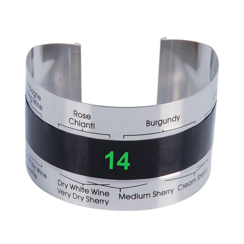 Lcd Electric Red Wine Digital Thermometer Bracelet Thermometer Grape ...