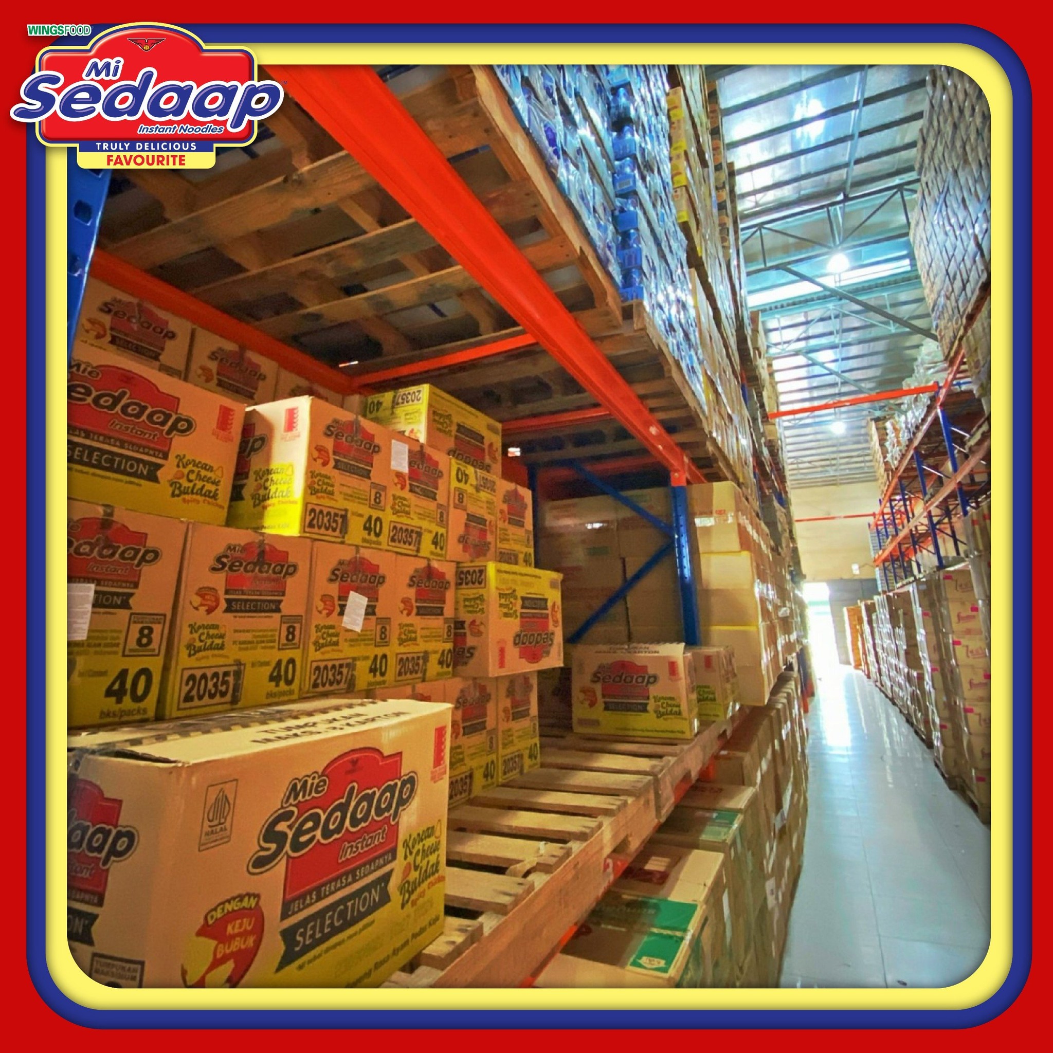 Combo 4 Lốc 20 Gói Mì Trộn Sedaap Mix 4 Vị Siêu Hấp Dẫn