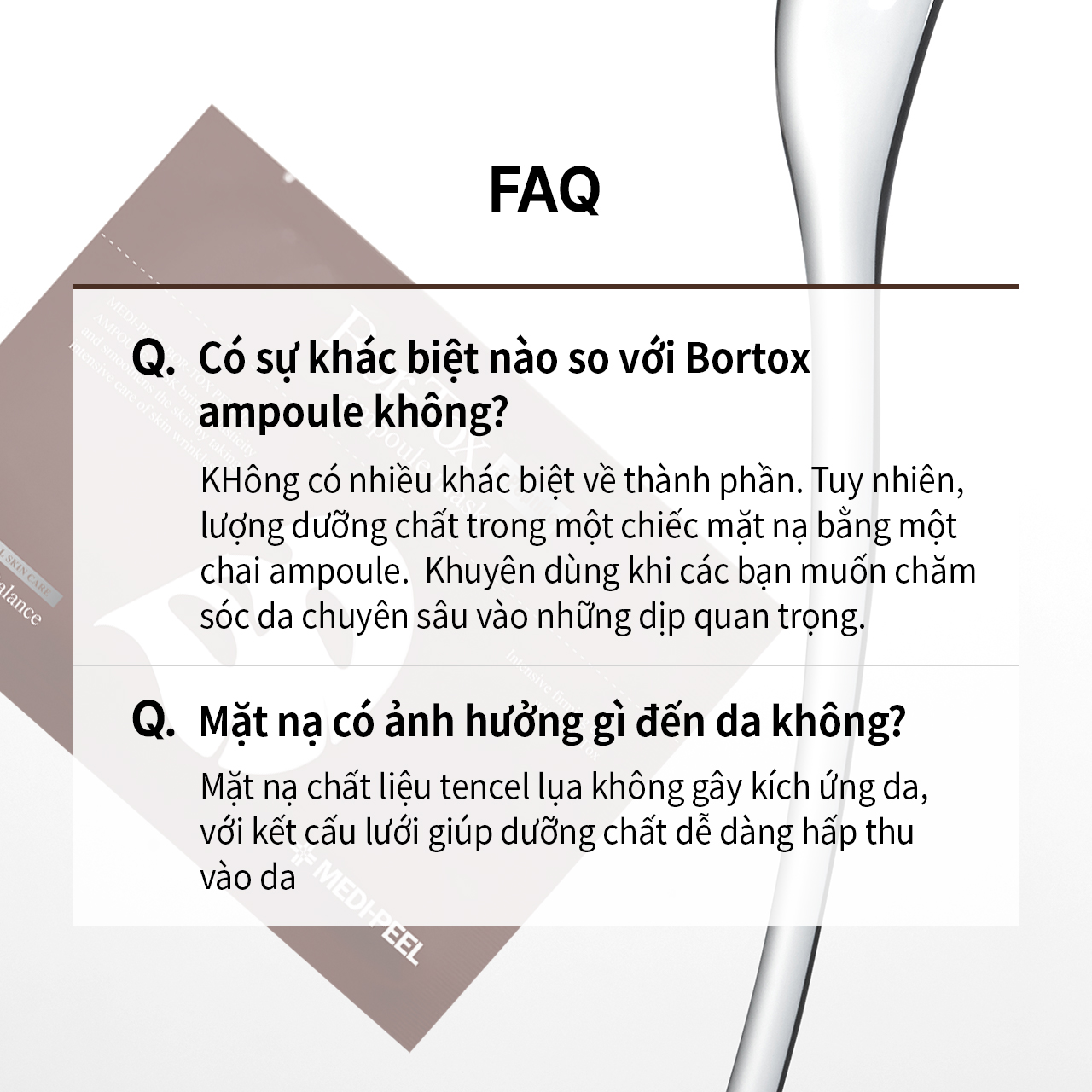 [MEDIPEEL Official] Mặt Nạ Tinh Chất BOR-TOX PEPTIDE AMPOULE MASK_30ml*10ea