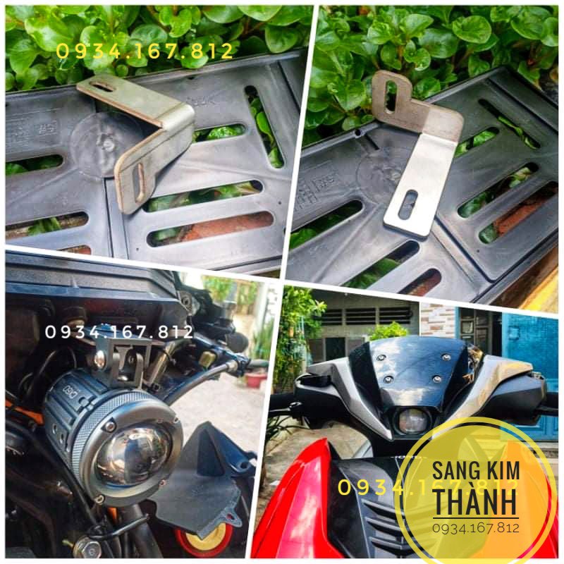 [HCM]Pát Gắn Đèn Trợ sáng lỗ kèn Winner X