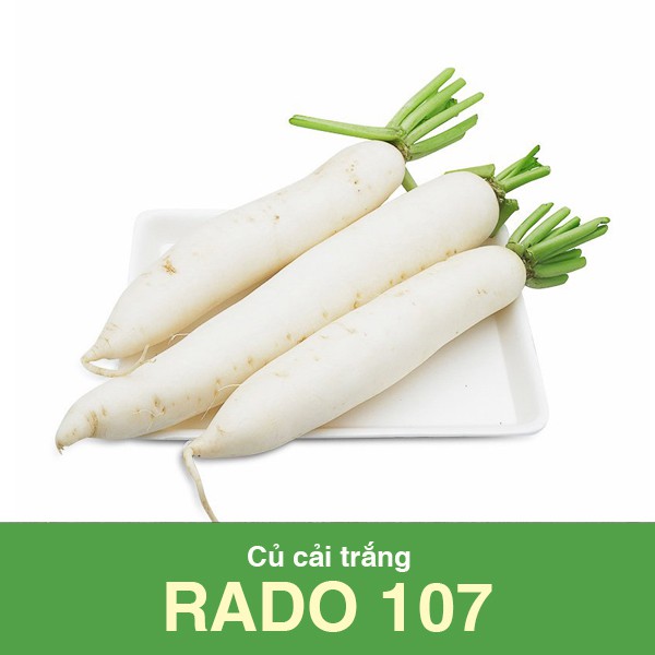 Hạt Giống Củ Cải Trắng 50 Gram