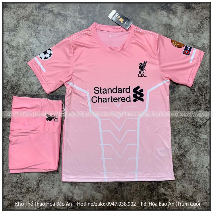 ÁO BÓNG ĐÁ CLB LIVERPOOL THUN ĐẸP 2020