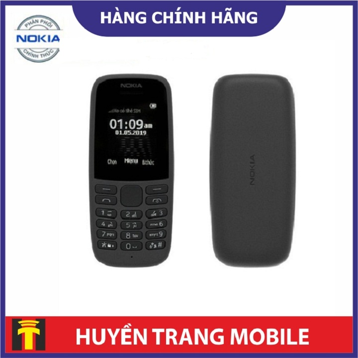 ĐIỆN THOẠI NOKIA 105- SINGLE- 1 sim- NOKIA