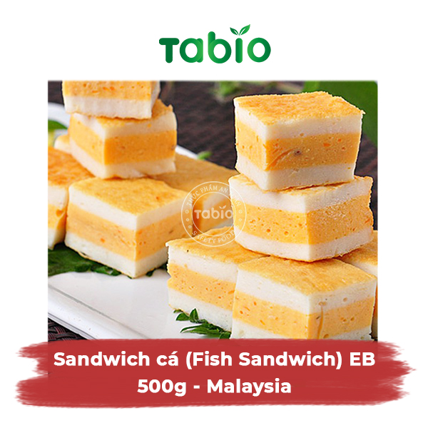 HCM - Sandwich cá (Fish Sandwich) EB - Malaysia -500gram - TABIO