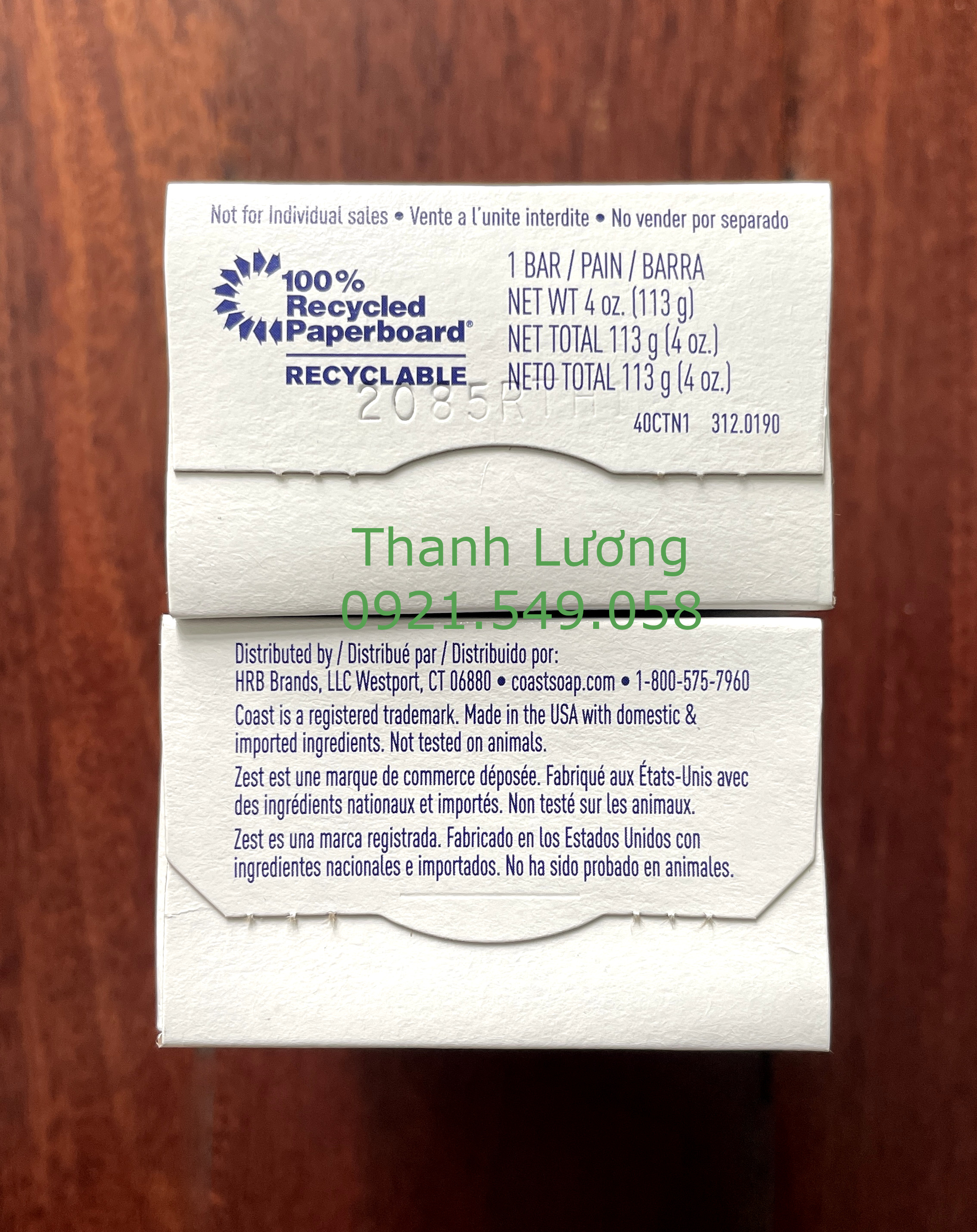 Xà phòng Coast classic scent (904g) - USA