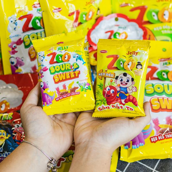 Combo 3 Kẹo mềm Sumika Sữa - Dâu - Socola Bibica 70g