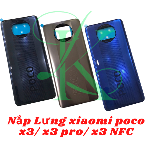 Back cover Xiaomi Poco X3/ Poco X3 Pro/ X3 NFC