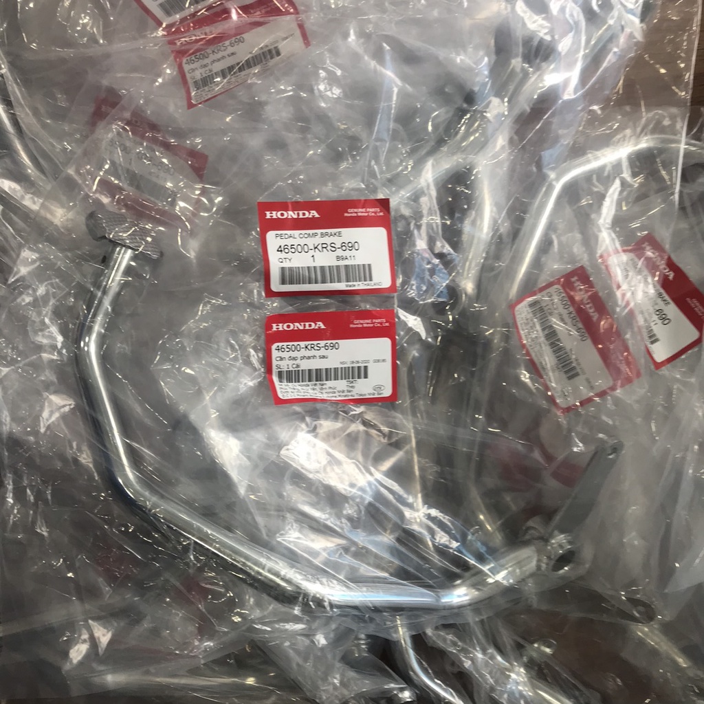 Cần đạp thắng Wave Thái zin Honda - 46500-KRS-690