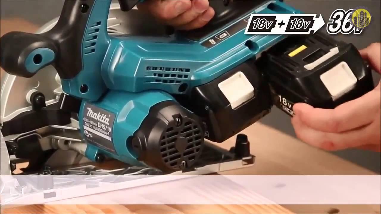 [Hàng chính hãng]Máy cưa đĩa MAKITA DHS710RM2J (18V-4.0AH)