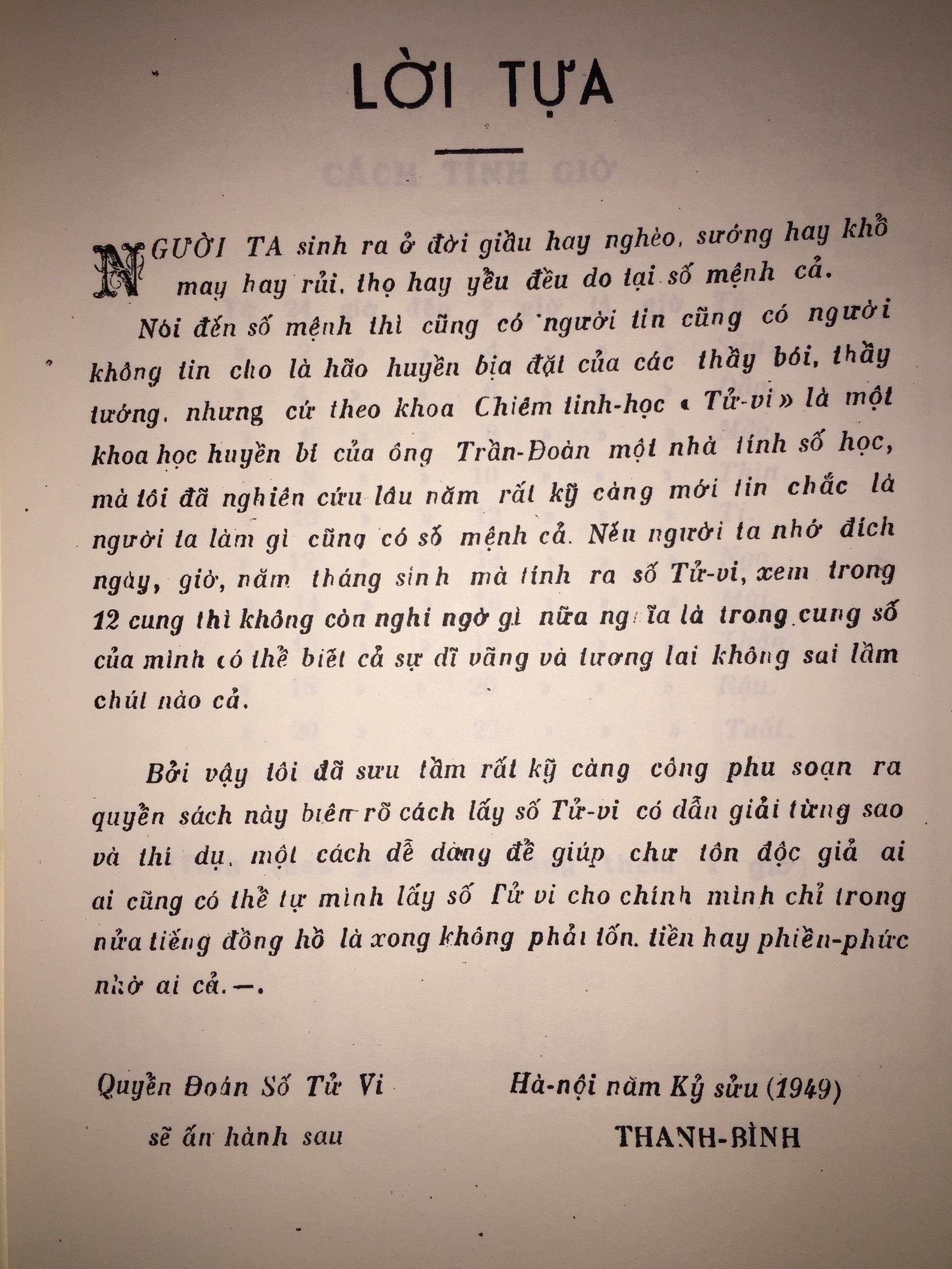 Sách Cách Lấy Số Tử Vi