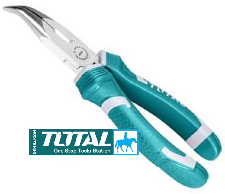 Kìm kềm nhọn mũi công 6inch 160mm Bent Nose Pliers TOLSEN 10008