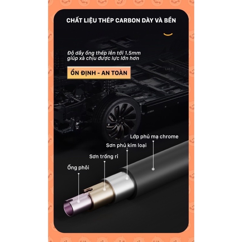Xà đơn FED-DG-02 thép carbon cao cấp