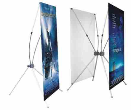 chân standee X khổ 60x160 cm