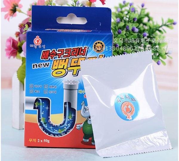 Bột thông tắc cống,ống nước tiêu chuẩn hàn quốc