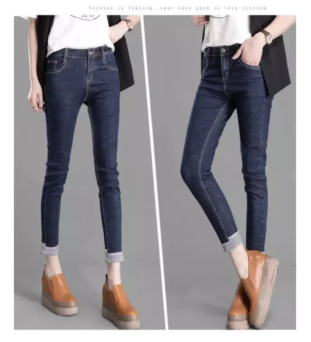 [HCM][ĐEN MUỐI TIÊU] QUẦN JEAN NỮ BIG SIZE LƯNG CAO CO GIÃN SIÊU TỐT MÀU TRUNG TÍNH DỄ PHỐI ĐỒ