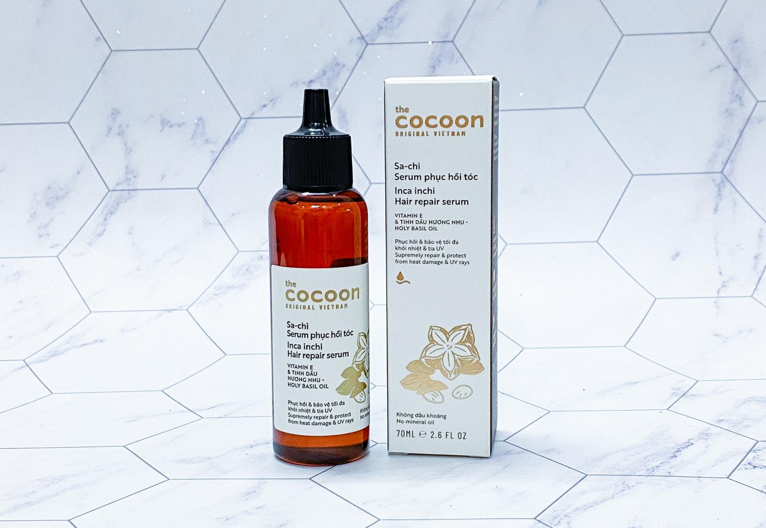 Sachi serum phục hồi tóc COCOON (Ince inchi Hair repair serum) 70ml
