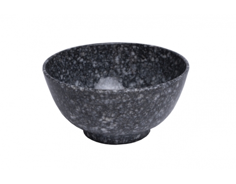 Tô Nhựa Melamine Vân Đá Đen