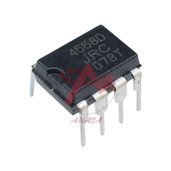 Chíp IC Opam 4558D DIP8