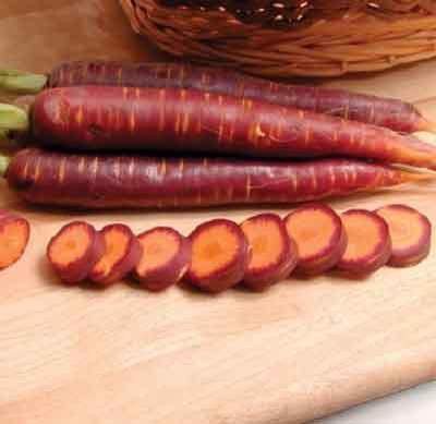 Gói 150  hạt giống Cà Rốt Tím Purple Giàu Anthocyanin