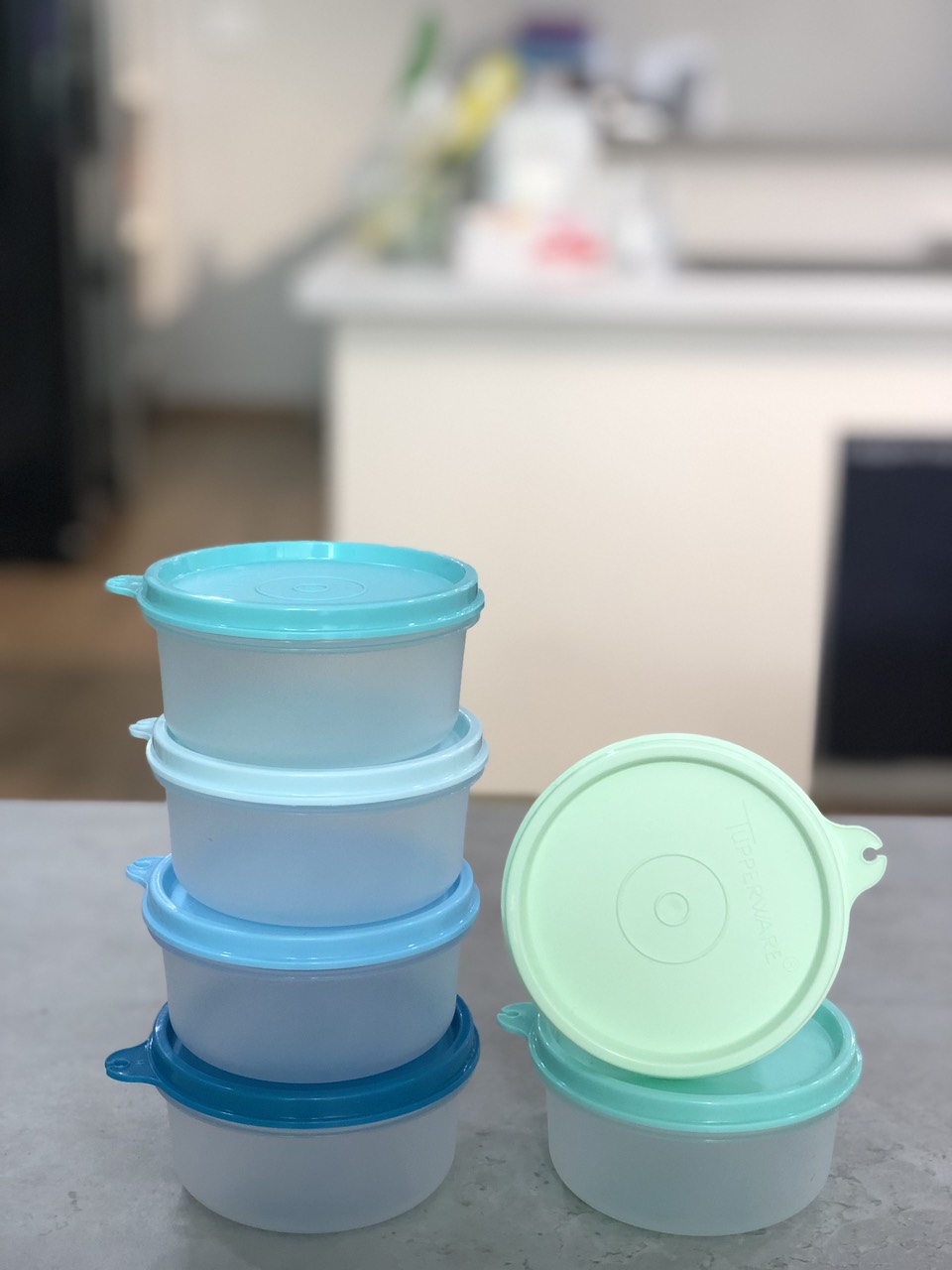 BỘ HỘP BQT TUPPERWARE COLORFUL SMALL SERVER 200ml
