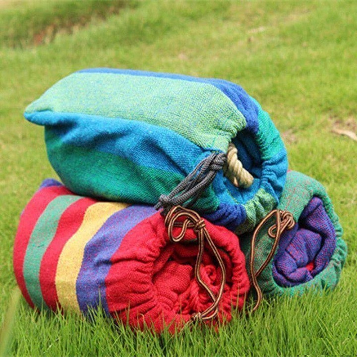 Hammock travel multicolour folding compact