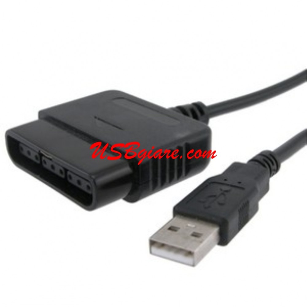 Cáp chuyển đổi tay game ps2 sang usb pc