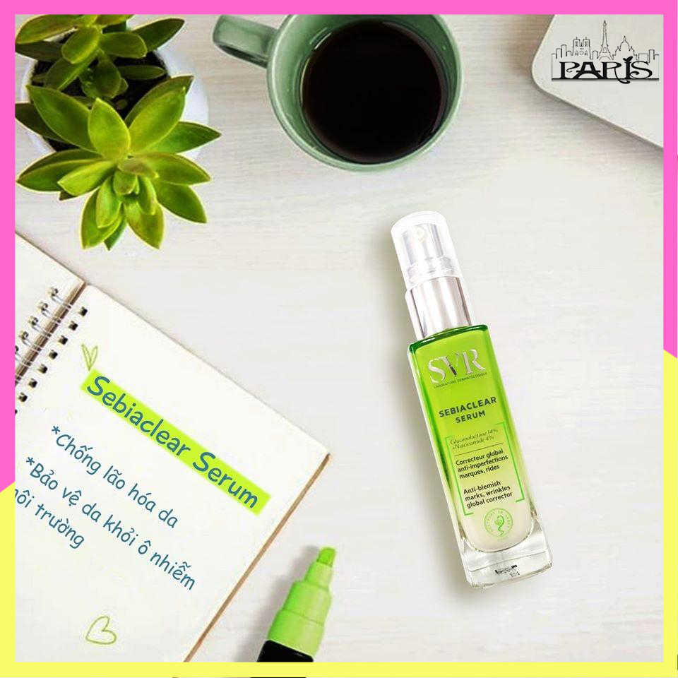 Tinh Chất Làm Giảm Mụn, Mờ Nám, Làm Mềm Mịn Da SVR Sebiaclear Serum 30ml