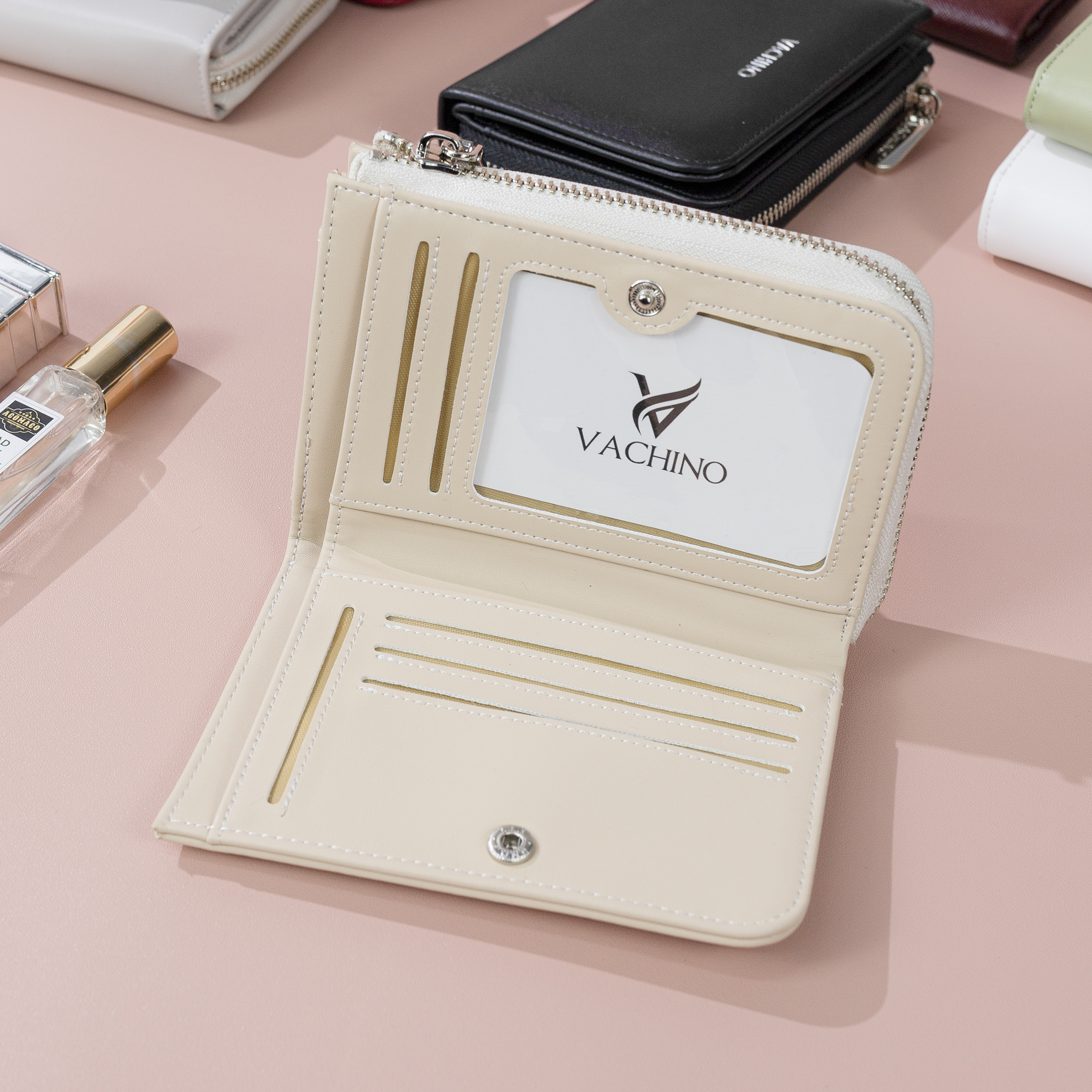 Ví nữ mini VACHINO Stand Wallet - VN018