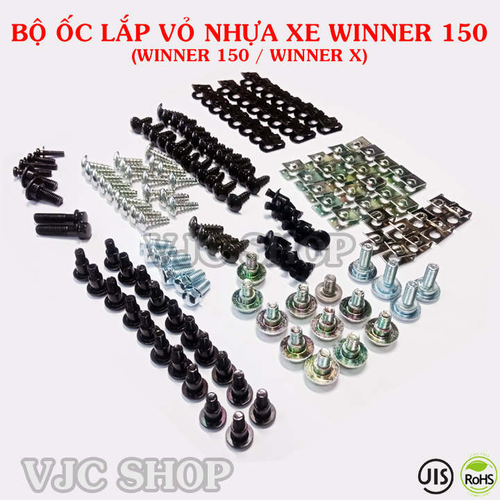 Bộ ốc vít lắp vỏ nhựa xe FUTURE NEO GT