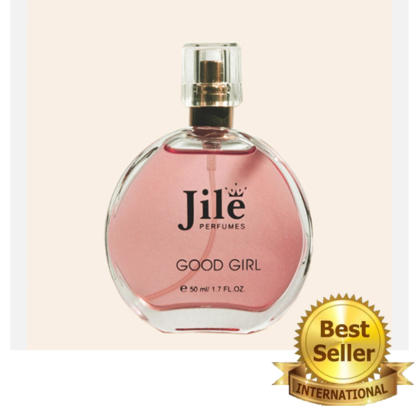 Nước hoa nữ cao cấp chính hãng Jile Good Girl 50ml với hương thơm ngọt ngào, nữ tính  kéo dài cả ngày .