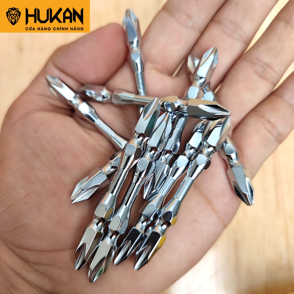 [SIÊU RẺ]  Mũi bắn vít hai đầu Hukan siêu cứng