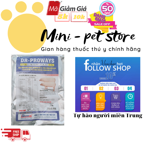 [1KG]  KÍCH THÍCH TĂNG TRỌNG, NỞ MÔNG NỞ VAI, TĂNG CƯỜNG MIỄN DỊCH, BỒI BỔ CƠ THỂ, KÍCH THÍCH TIÊU HÓA, NGOẠI HÌNH ĐẸP, THỨC ĂN BỔ SUNGVITAMIN A,D,B6,ZINE CHO HEO - THÚ Y VIỆT NAM