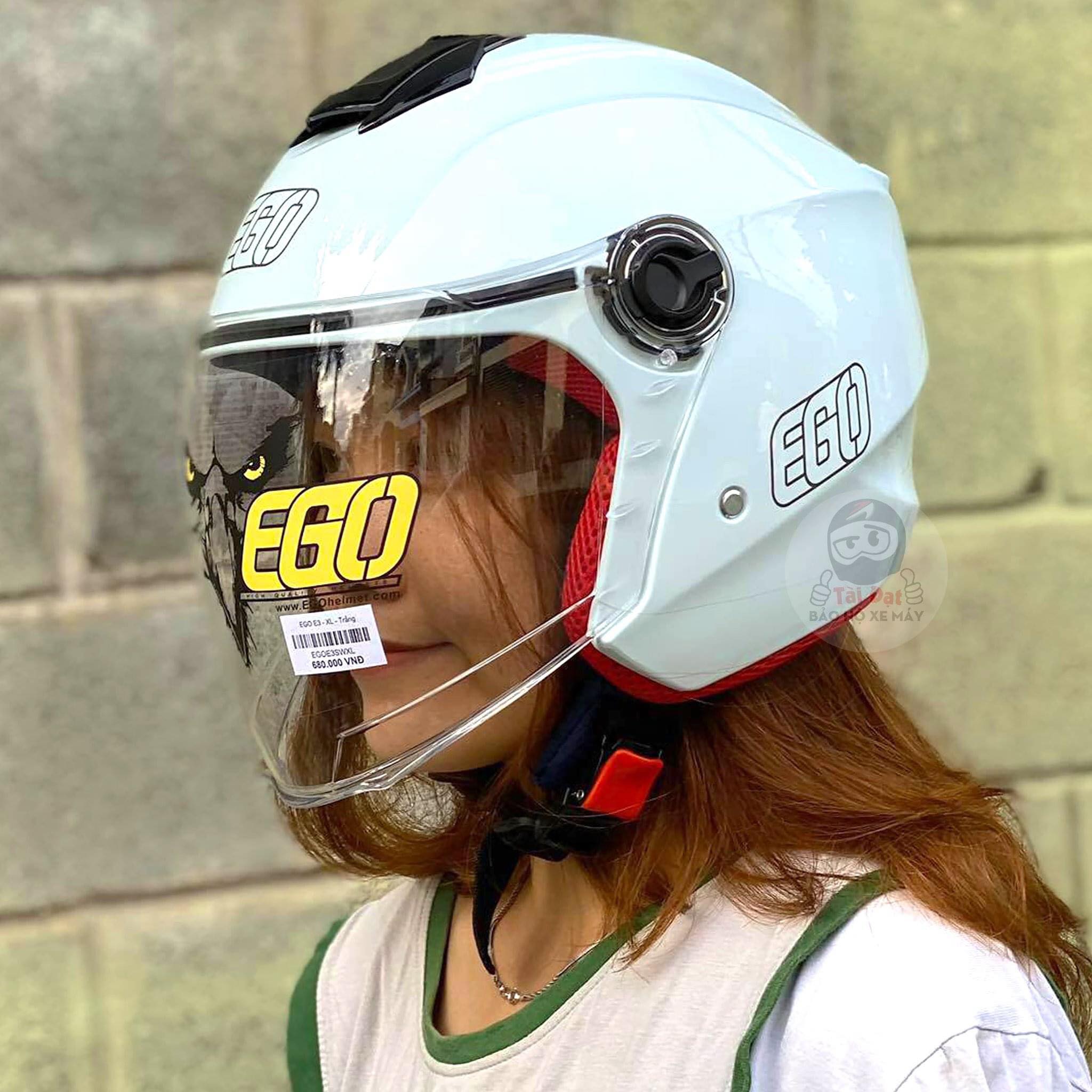 [HCM]Mũ bảo hiểm 3/4 EGO E3 nhiều màu lựa chọn