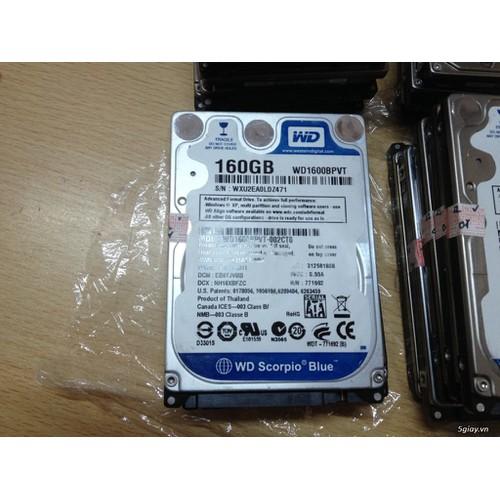 [HCM]Ổ cứng laptop HDD 160GB- bảo hành 12 tháng