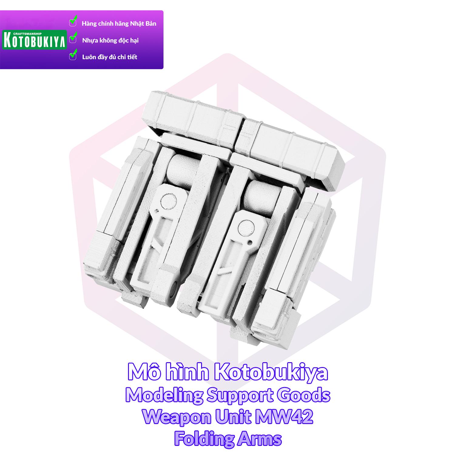 [7-11/12 VOUCHER 8%]Mô Hình Kotobukiya M.S.G MW42 Folding Arm Weapon Unit [KTB] [MSG]