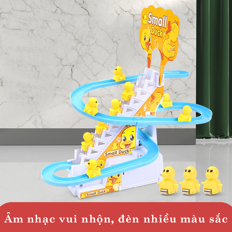 Bộ đồ chơi vịt leo cầu thang cho bé