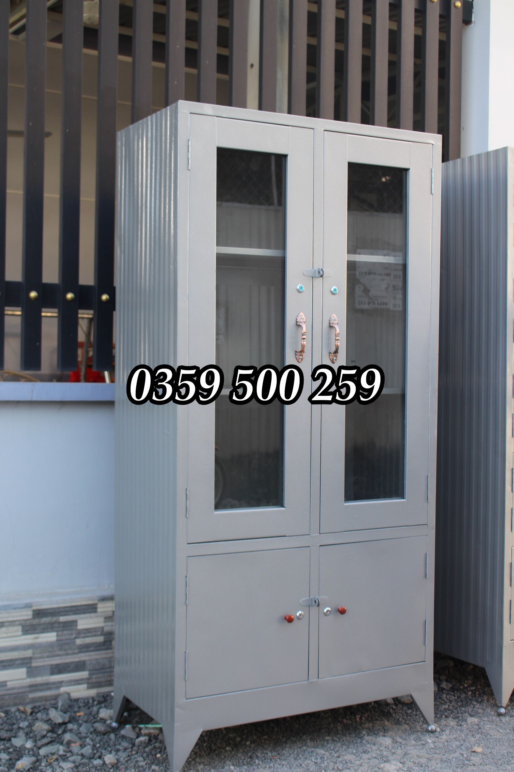 [HCM BD] Tủ hồ sơ văn phòng sơn dầu