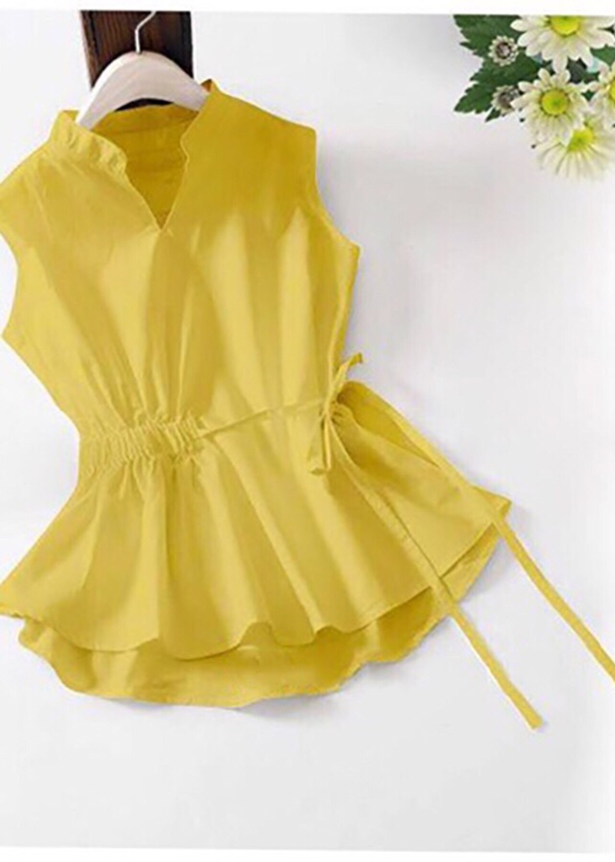 Áo kiểu nữ cổ V Style Hàn quốc nhẹ nhàng, nữ tính