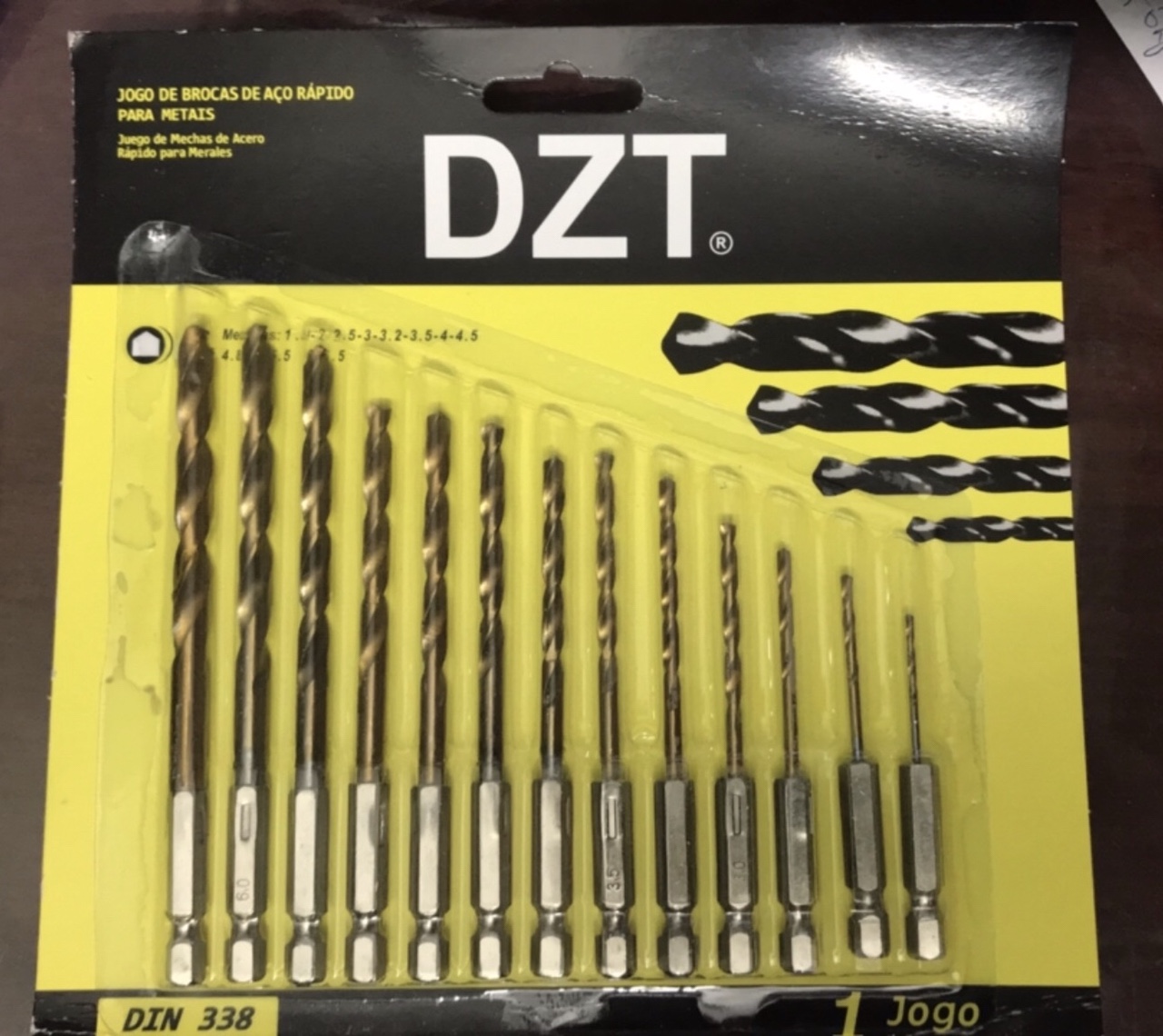 Bộ 13 mũi khoan sắt chuôi lục giác phủ titanium-công cụ -đồ kim khí -thợ điện -thợ điện nước-mũi khoét giao hàng nhanh đảm bảo chất lượng