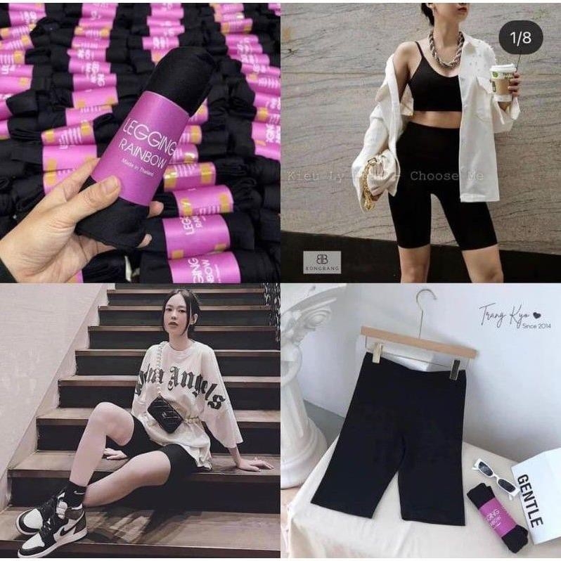 QUẦN THUN ÔM LEGGENG NGỐ NỮ CO GIÃN 4 CHIỀU MÊM MÁT (COMBO 3 CÁI 100K)