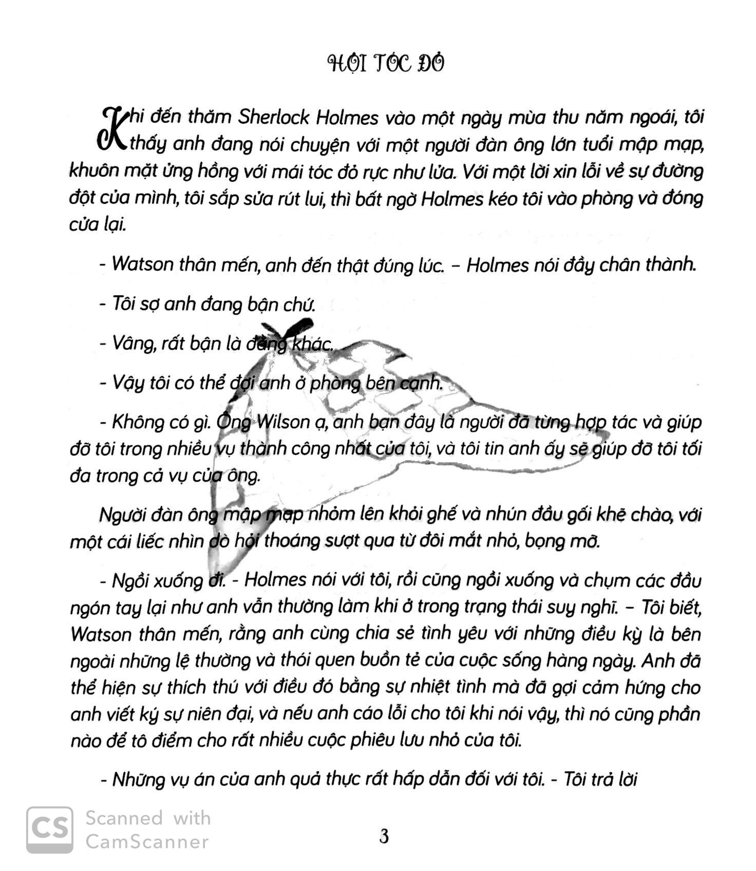 Fahasa - Sherlock Homes Mini Song Ngữ - Hội Tóc Đỏ