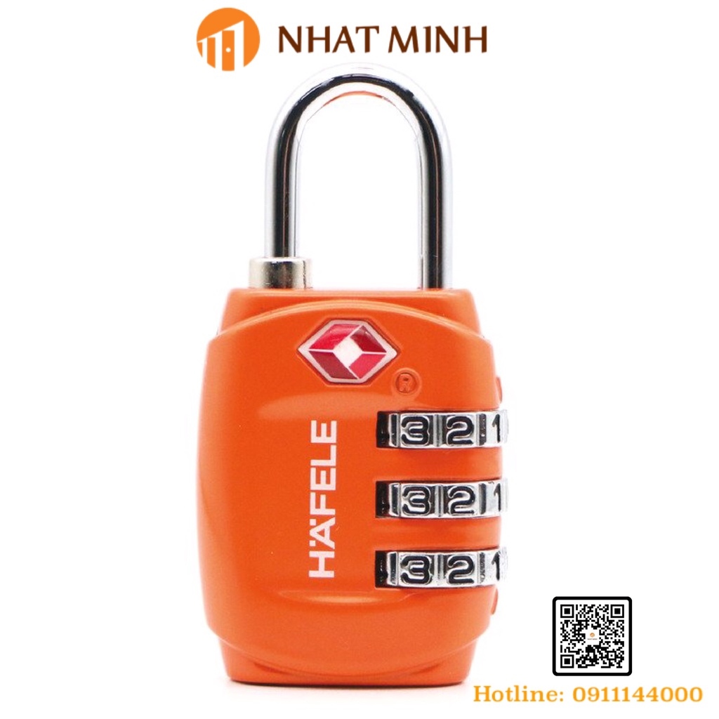 ❖▧  Khóa du lịch Hafele TSA 3 số HÀNG CHÍNH HÃNG