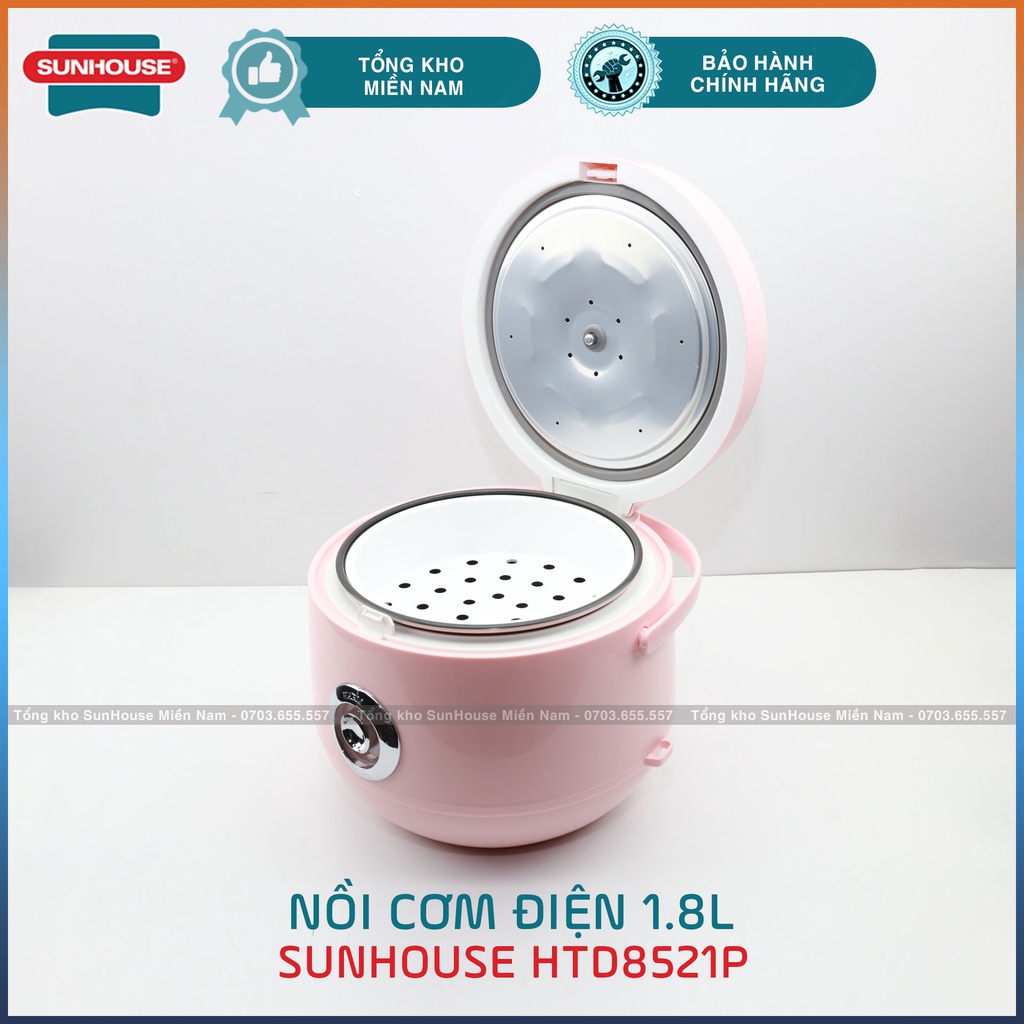 NỒI CƠM ĐIỆN 1.8L HAPPY TIME HTD8521P - FULLBOX