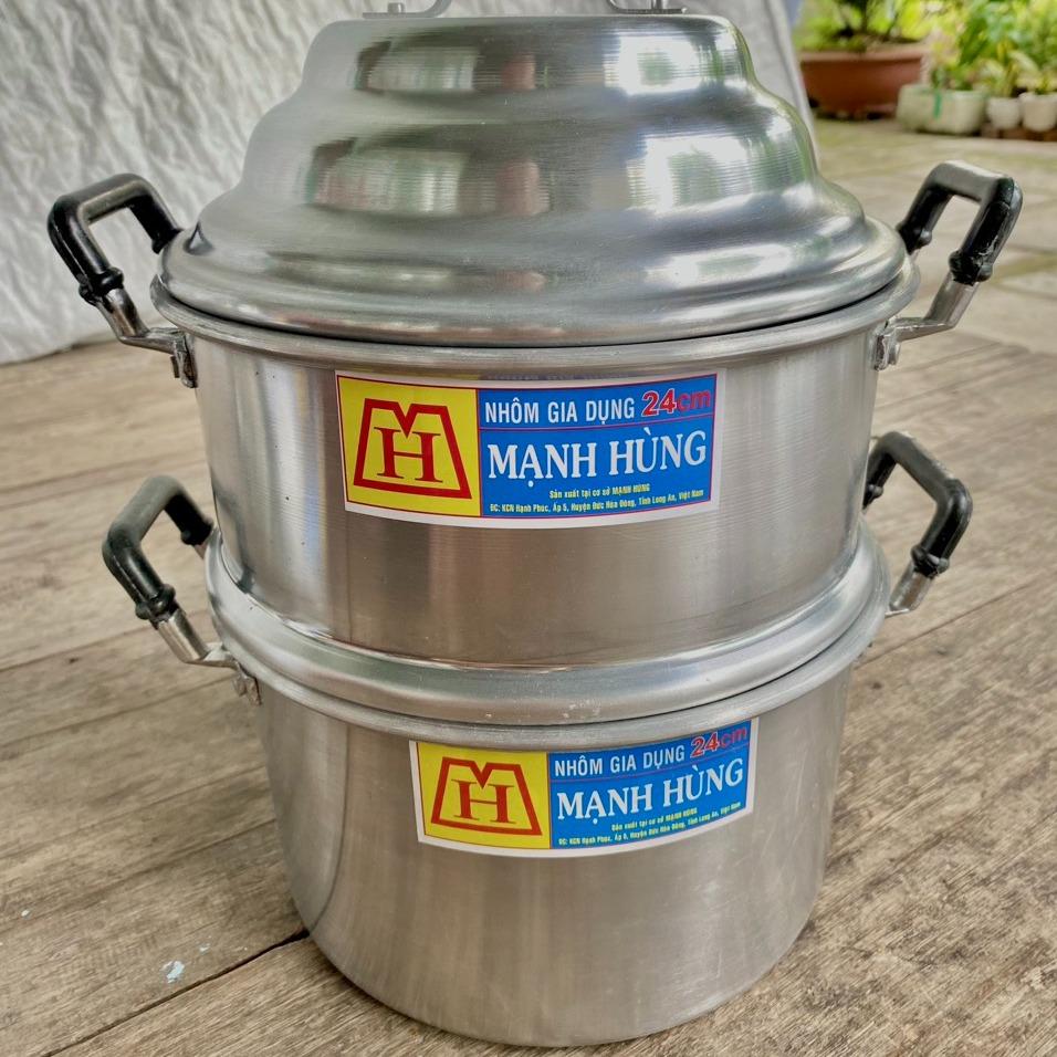 Chõ nhôm hấp Mạnh Hùng đủ size