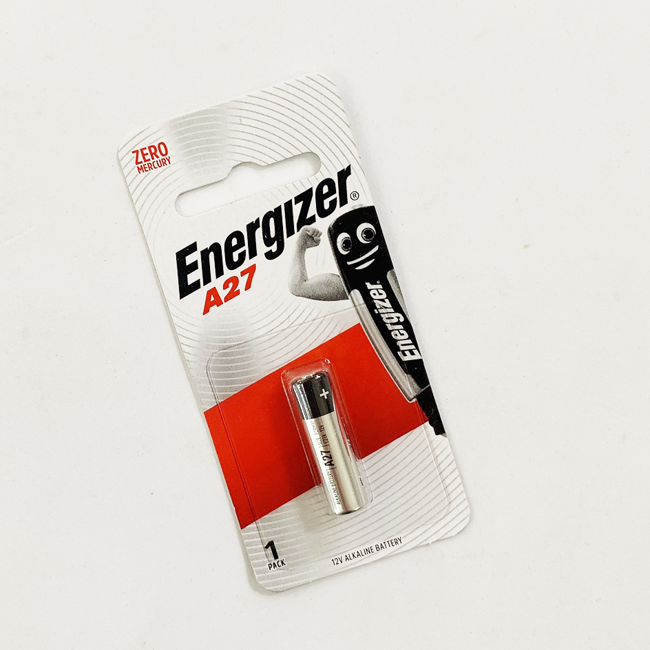 Pin A27 Energizer 12V, Pin remote cửa cuốn 12V chính hãng