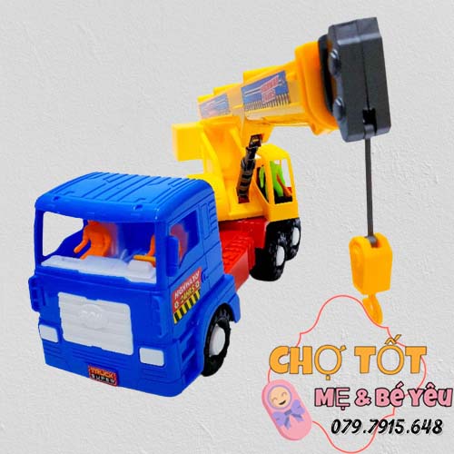 Đồ Chơi Xe Móc, Xe Cẩu Chạy Trớn ( Hàng Việt Nam To Đẹp )