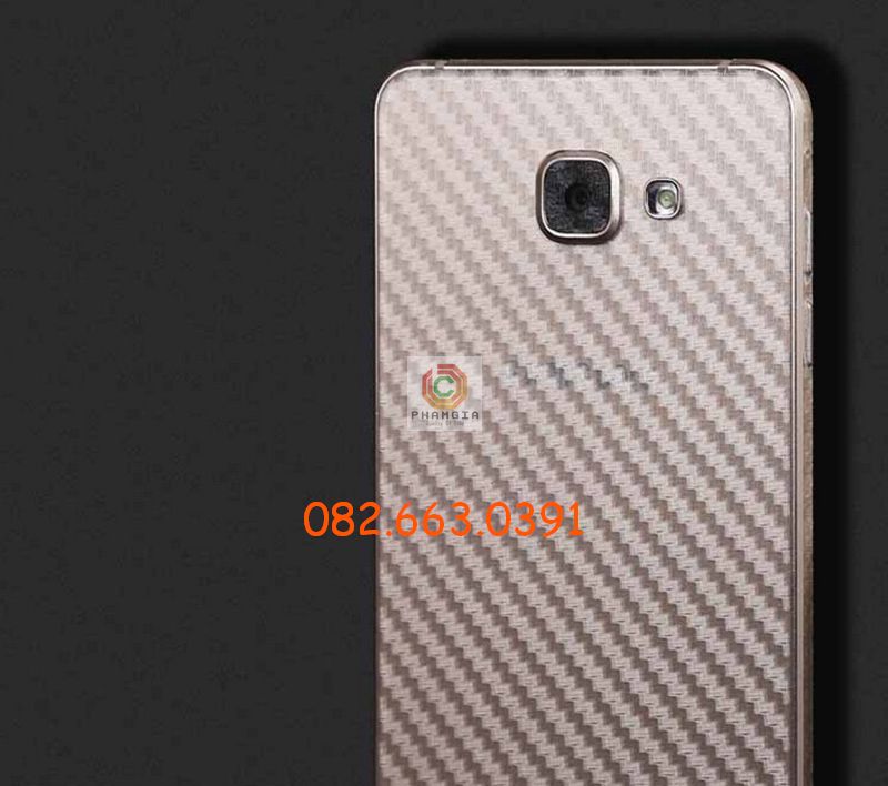 Miếng dán mặt lưng skin carbon Samsung Galaxy A7 2015/ A7 2016/ A7 2017/ A7 2018
