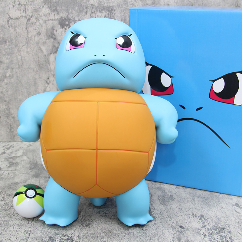 Mô hình nhân vật Rùa nước Squirtle tỷ lệ 1:1 cao 40cm |Figure anime ...
